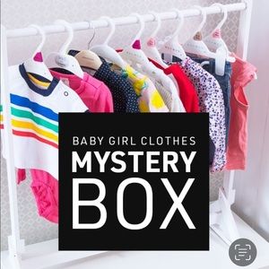 15 NEW baby girl clothes - Mystery Box Bundle